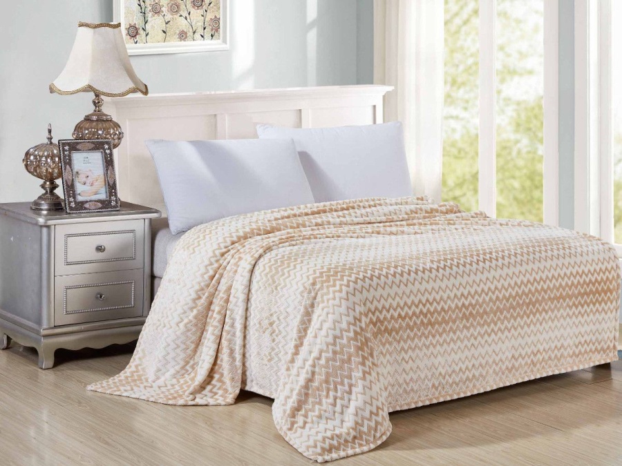 Плед Cleo "ВОЛНА" велсофт 004-VL