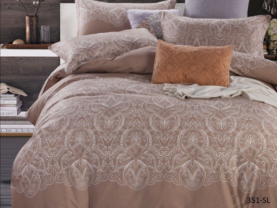 КПБ Cleo сатин набивной "Satin Lux" 351-SL