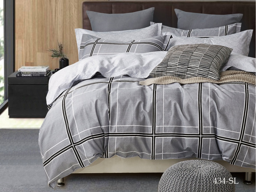 КПБ Cleo сатин набивной "Satin Lux" 434-SL