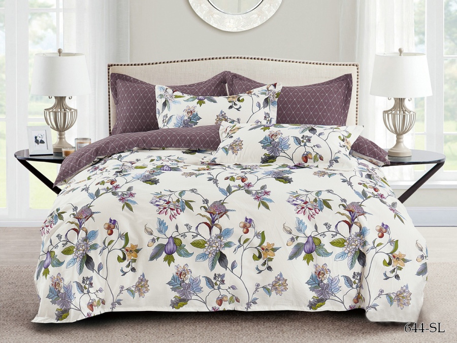 КПБ Cleo сатин набивной "Satin Lux" 644-SL