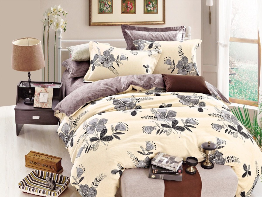 КПБ Cleo сатин набивной "Satin Lux" 073-SL