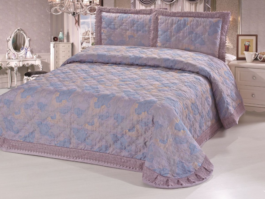 Покрывало жаккард пестротканый 020CLP