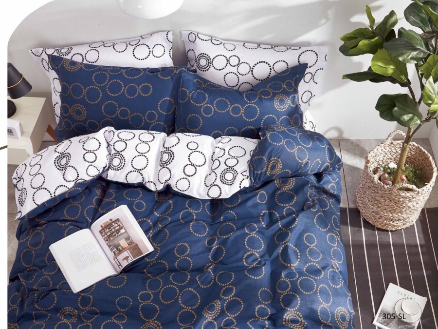 КПБ Cleo сатин набивной "Satin Lux" 305-SL