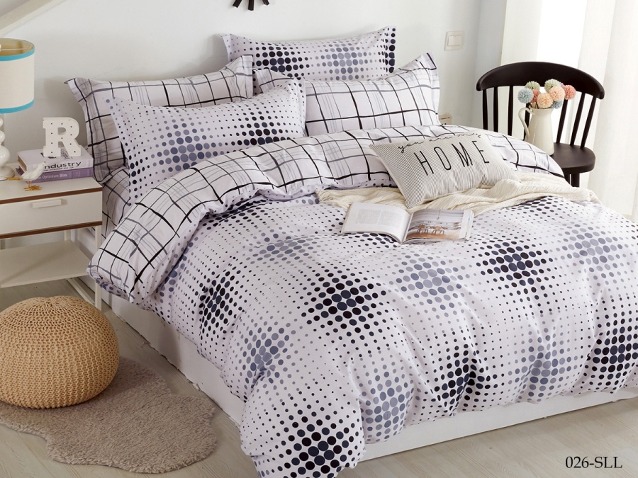 КПБ Cleo сатин набивной "Satin Lux" 1026-SL