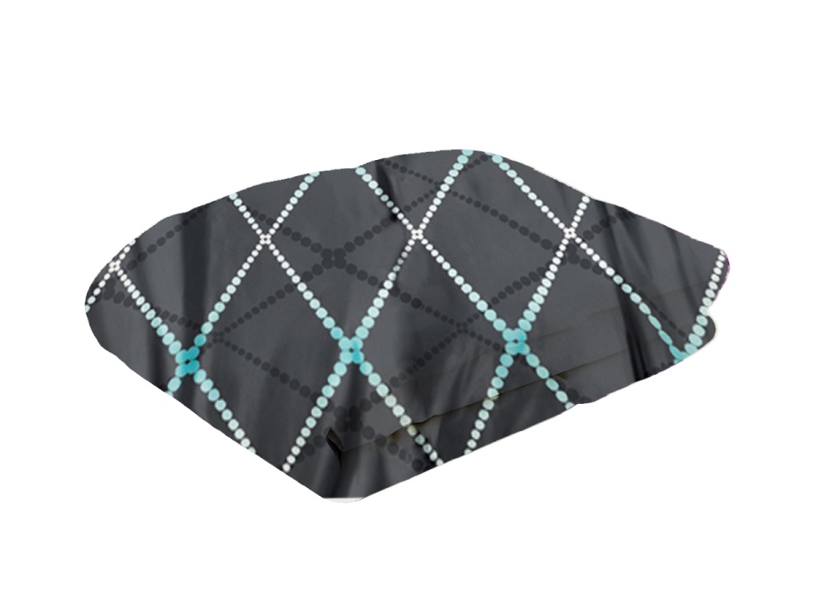 Покрывало Cleo "MAESTRO" 160*210 тубус (160/291-MR, Геометрия,Серый)