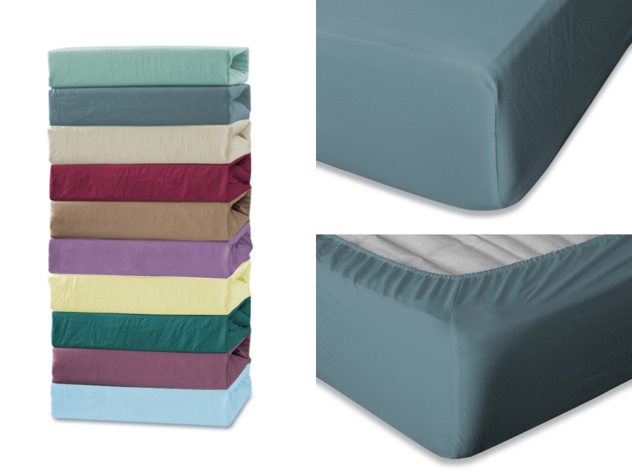 Простыня Cleo микросатин на резинке 031-MS