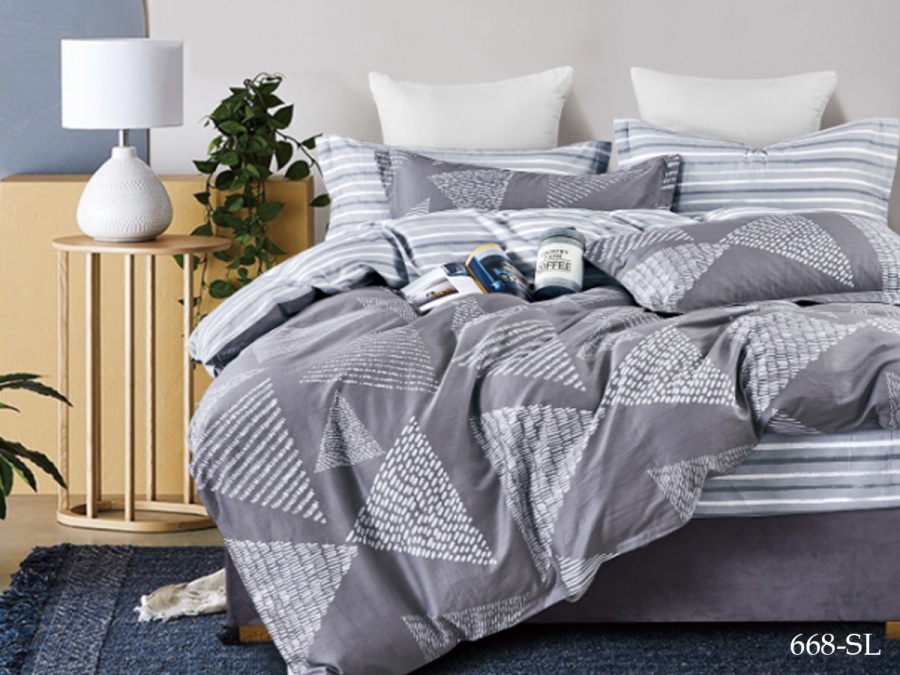 КПБ Cleo сатин набивной "Satin Lux" 668-SL