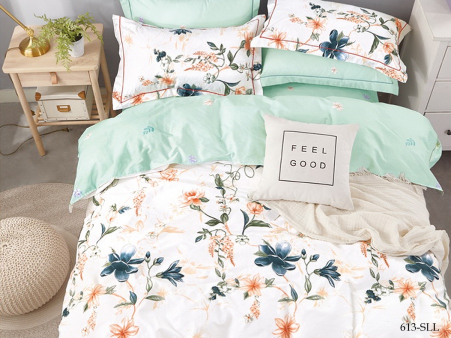 КПБ Cleo сатин набивной "Satin euro max" 613-SLL