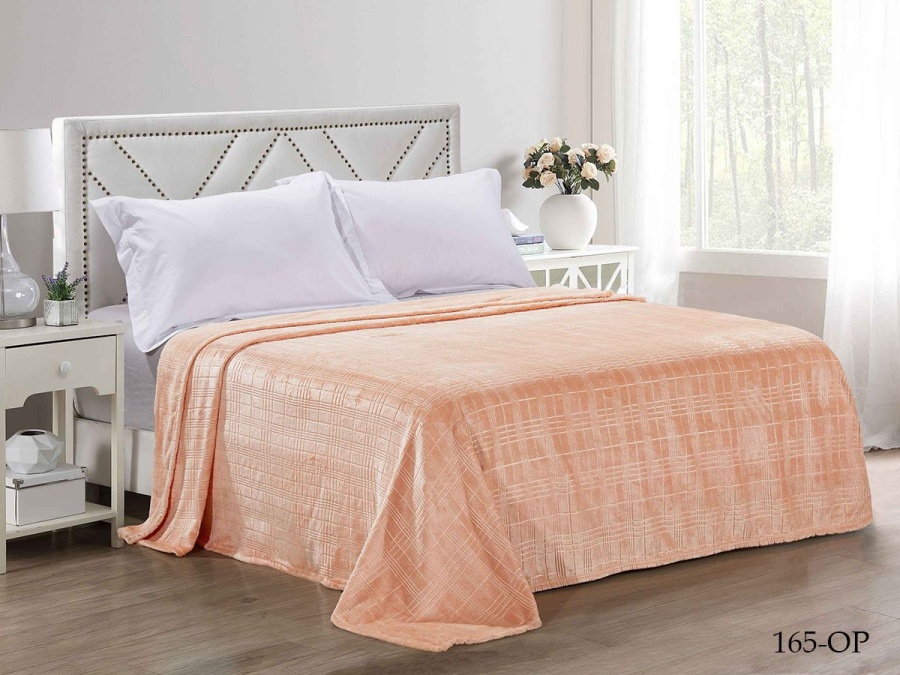 Плед Cleo "ПАРМА квадрат" велсофт 165-OP