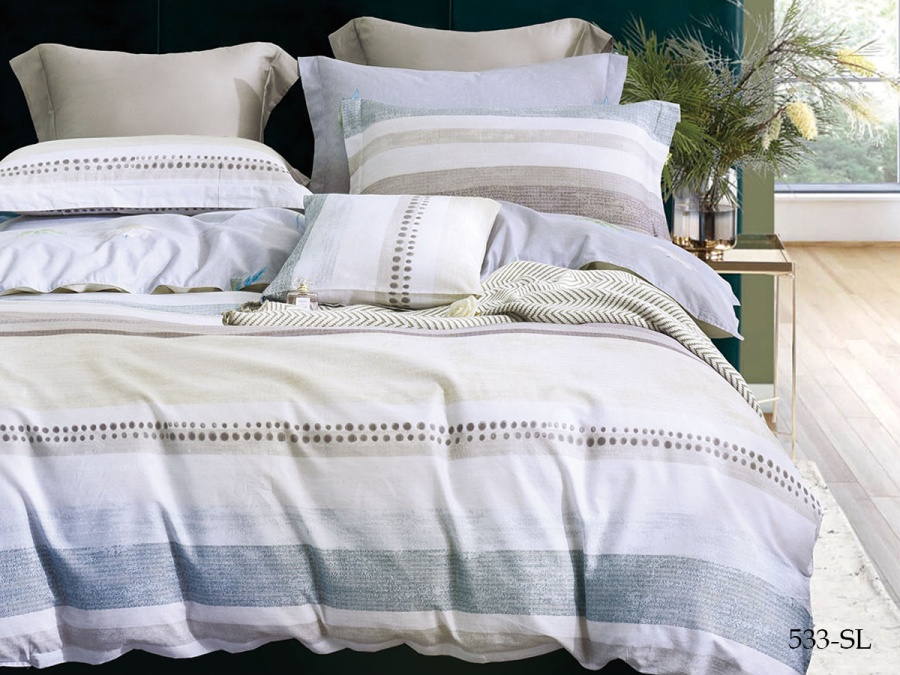 КПБ Cleo сатин набивной "Satin Lux" 533-SL