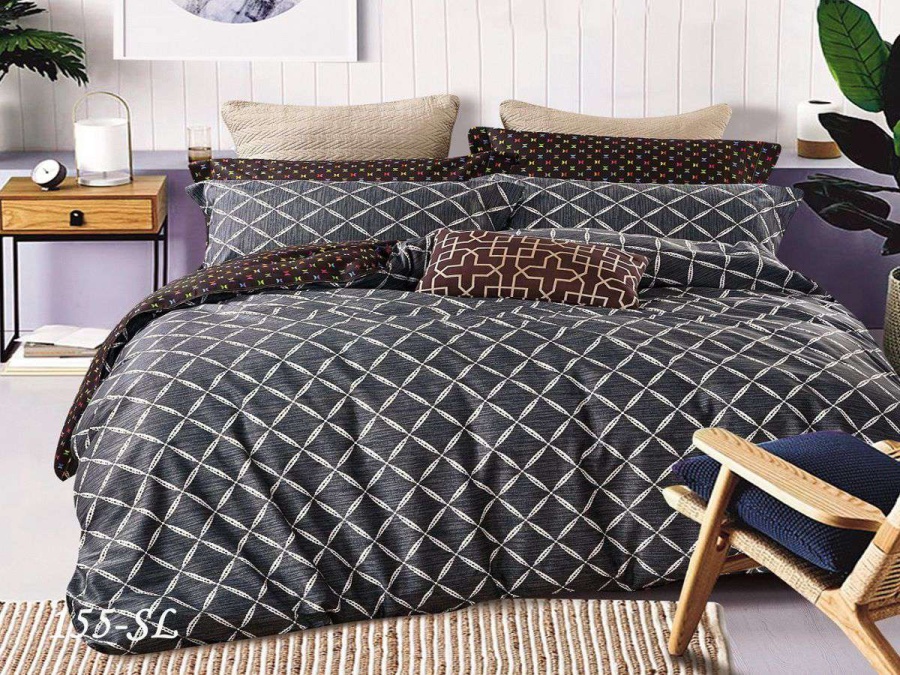 КПБ Cleo сатин набивной "Satin Lux" 155-SL