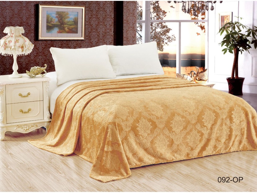 Плед Cleo "ПАРМА" велсофт 092-OP