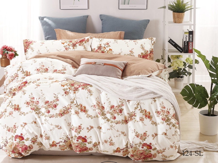 КПБ Cleo сатин набивной "Satin Lux" 424-SL