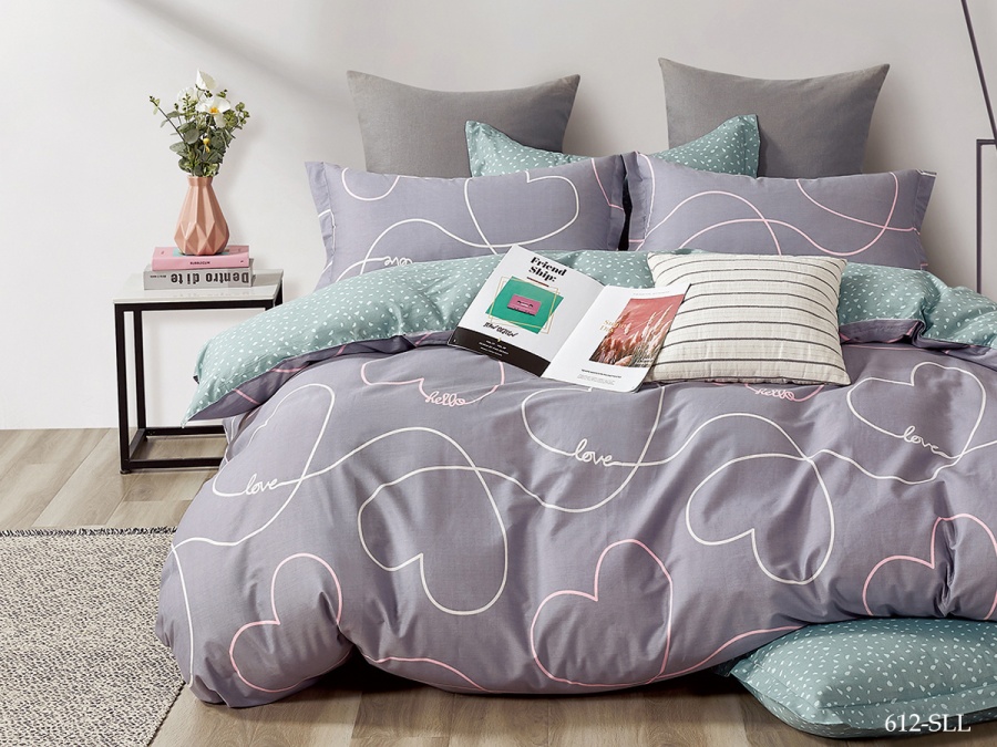 КПБ Cleo сатин набивной "Satin euro max" 612-SLL