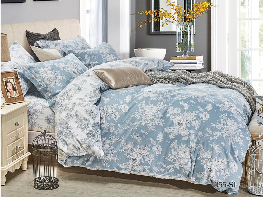 КПБ Cleo сатин набивной "Satin Lux" 355-SL