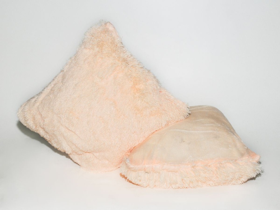 Наволочка Cleo мех (Кремовый) 009-PV