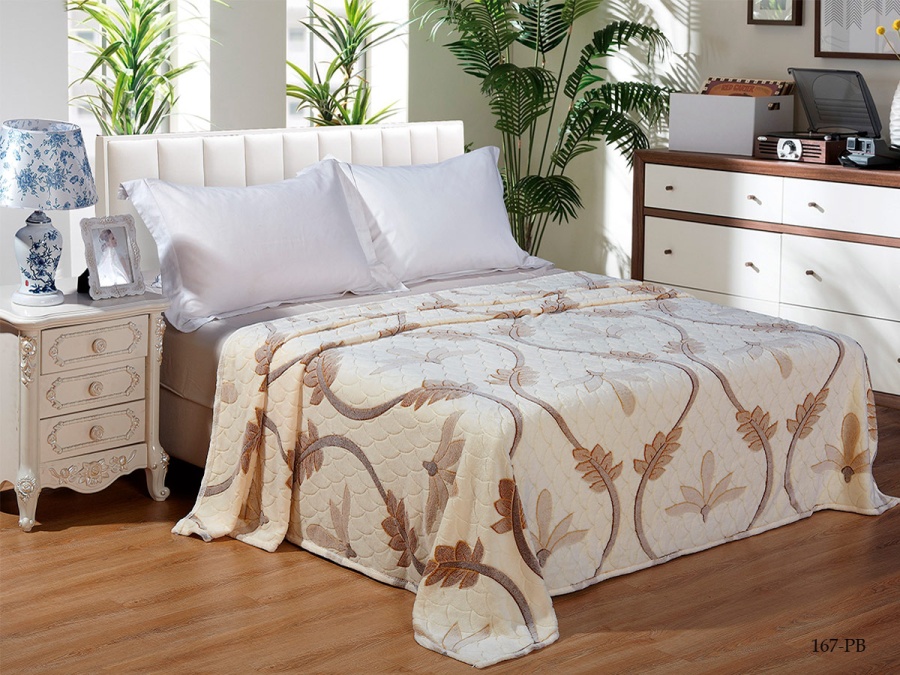 Плед Cleo "БАМБУК" микрофибра 100% 167-pb